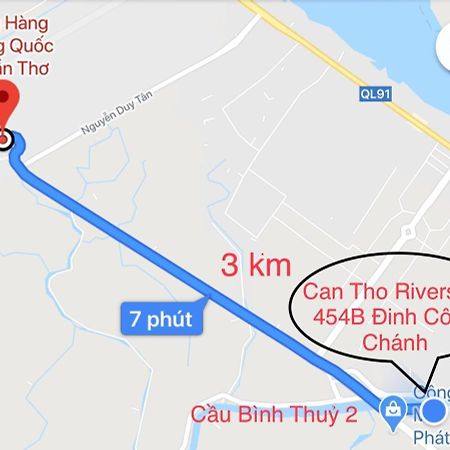 Can Tho Riverside Hostel Binh Thuy Esterno foto