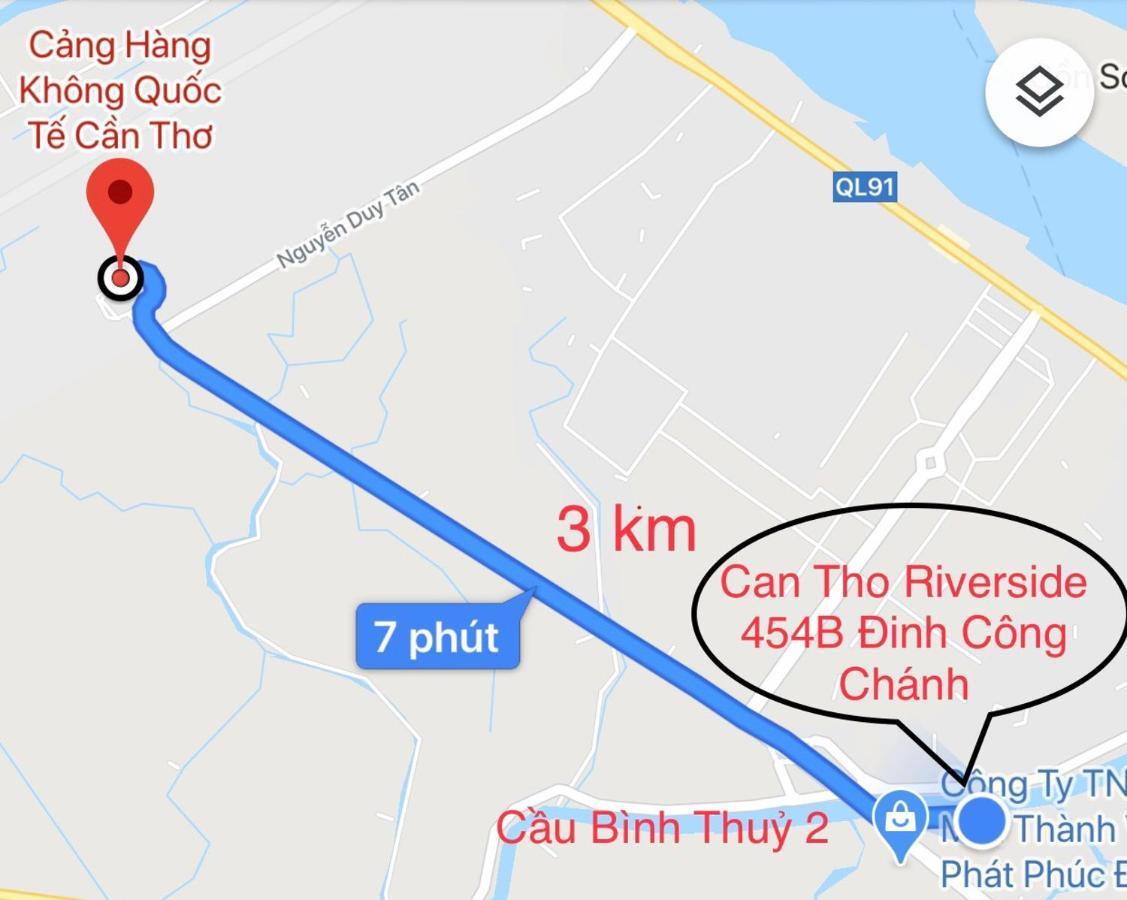 Can Tho Riverside Hostel Binh Thuy Esterno foto